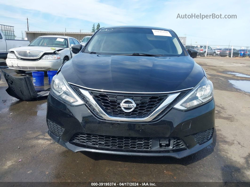 2018 Nissan Sentra S Black vin: 3N1AB7AP1JY279715