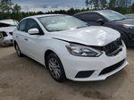 2018 Nissan Sentra S White vin: 3N1AB7AP1JY294294