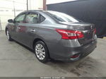 2018 Nissan Sentra S Gray vin: 3N1AB7AP1JY306833