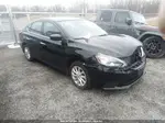 2018 Nissan Sentra Sv Black vin: 3N1AB7AP1JY320246