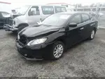 2018 Nissan Sentra Sv Black vin: 3N1AB7AP1JY320246