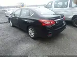 2018 Nissan Sentra Sv Black vin: 3N1AB7AP1JY320246