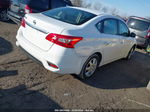 2018 Nissan Sentra S White vin: 3N1AB7AP1JY322823