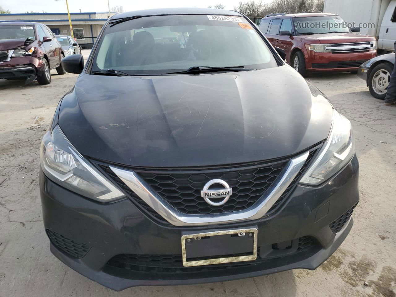 2018 Nissan Sentra S Black vin: 3N1AB7AP1JY331246