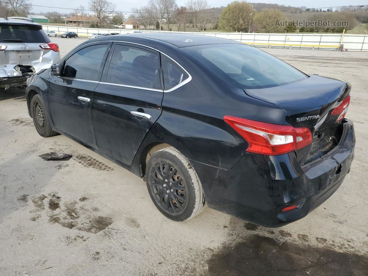 2018 Nissan Sentra S Black vin: 3N1AB7AP1JY331246