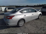 2018 Nissan Sentra S Серебряный vin: 3N1AB7AP1JY331294