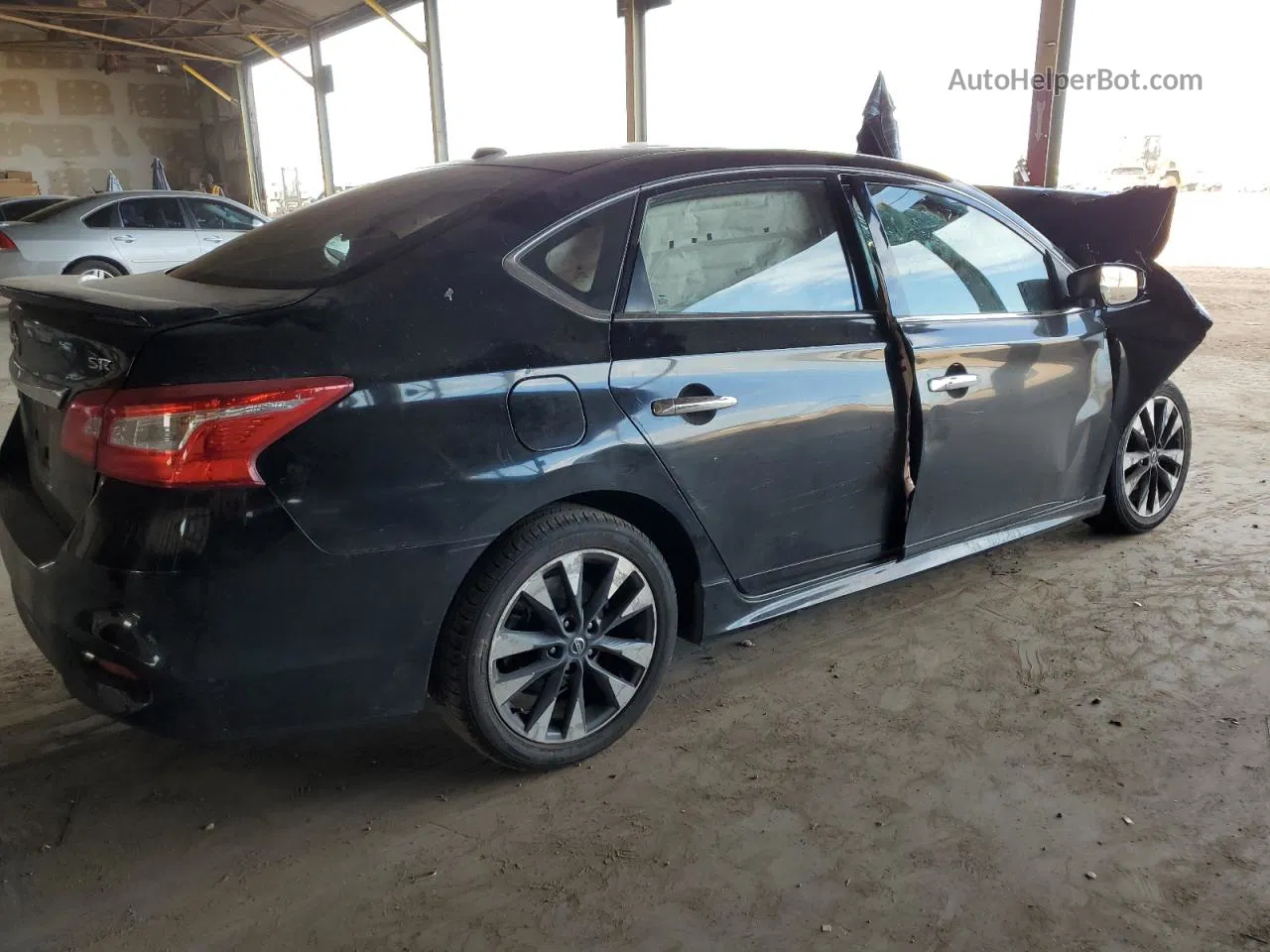 2018 Nissan Sentra S Black vin: 3N1AB7AP1JY345938