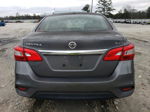 2019 Nissan Sentra S Gray vin: 3N1AB7AP1KL606449