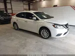 2019 Nissan Sentra Sv White vin: 3N1AB7AP1KL606838