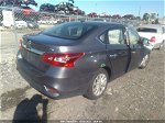 2019 Nissan Sentra Sv Серый vin: 3N1AB7AP1KL614275