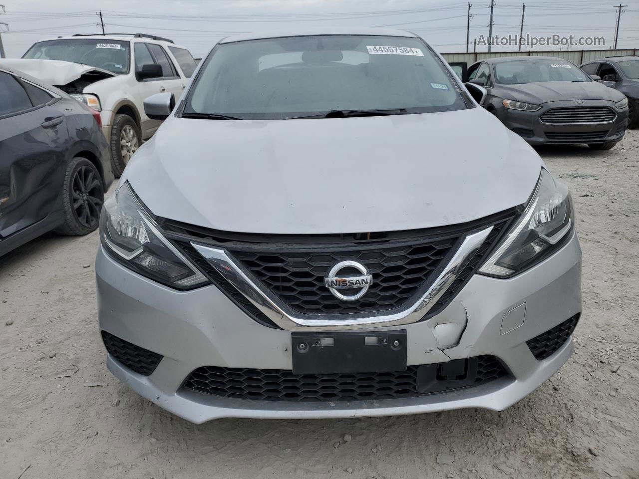 2019 Nissan Sentra S Silver vin: 3N1AB7AP1KY228300