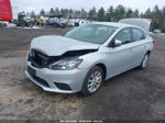 2019 Nissan Sentra Sv Silver vin: 3N1AB7AP1KY235599