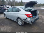 2019 Nissan Sentra Sv Silver vin: 3N1AB7AP1KY235599