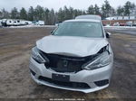 2019 Nissan Sentra Sv Silver vin: 3N1AB7AP1KY235599