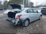 2019 Nissan Sentra Sv Silver vin: 3N1AB7AP1KY235599