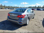 2019 Nissan Sentra Sv Gray vin: 3N1AB7AP1KY239524