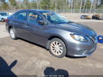 2019 Nissan Sentra Sv Gray vin: 3N1AB7AP1KY239524