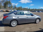 2019 Nissan Sentra Sv Gray vin: 3N1AB7AP1KY239524