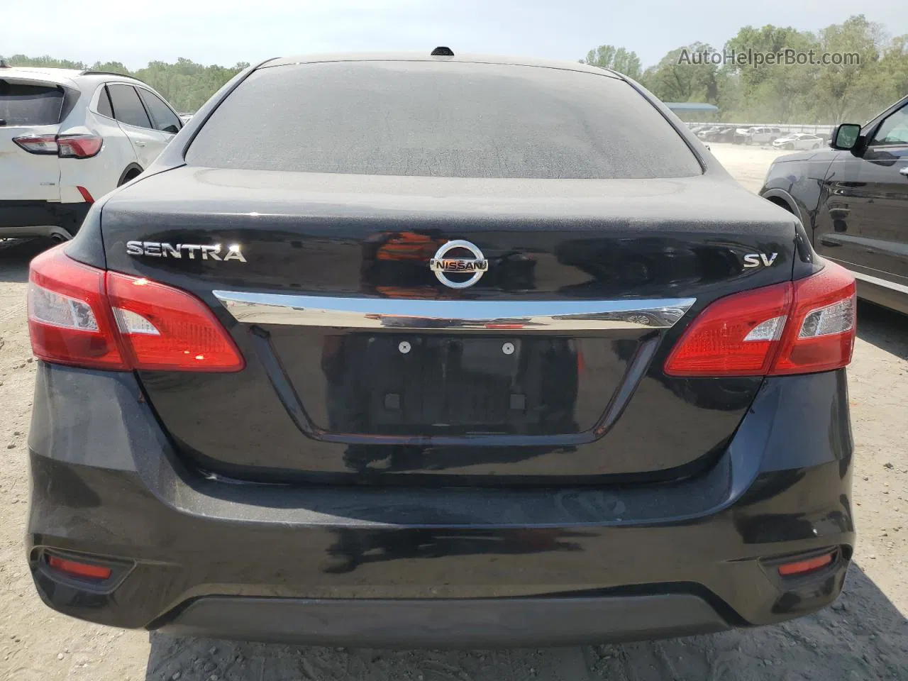 2019 Nissan Sentra S Black vin: 3N1AB7AP1KY261460