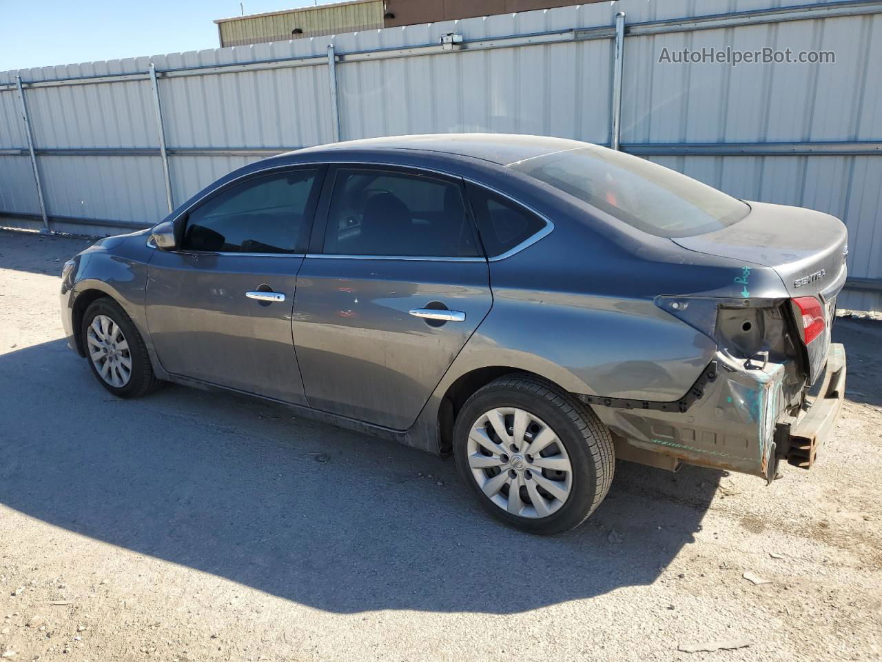 2019 Nissan Sentra S Gray vin: 3N1AB7AP1KY270188