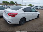 2019 Nissan Sentra S White vin: 3N1AB7AP1KY274953