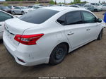 2019 Nissan Sentra S White vin: 3N1AB7AP1KY274953