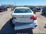 2019 Nissan Sentra S White vin: 3N1AB7AP1KY279733