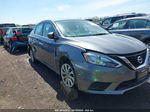 2019 Nissan Sentra Sv Gray vin: 3N1AB7AP1KY285242