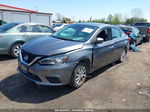 2019 Nissan Sentra Sv Gray vin: 3N1AB7AP1KY285242