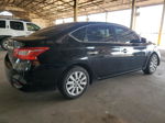 2019 Nissan Sentra S Black vin: 3N1AB7AP1KY302038