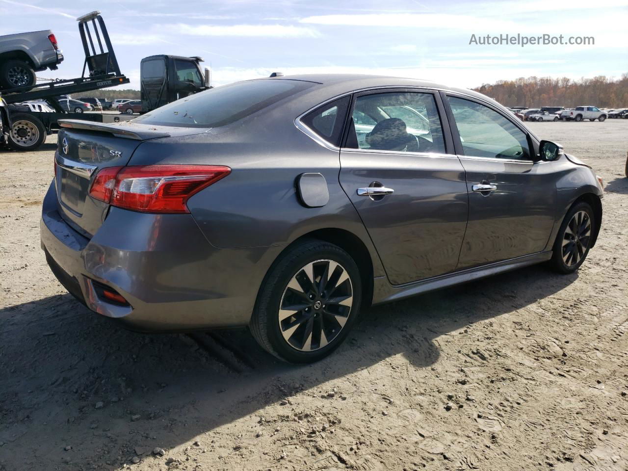 2019 Nissan Sentra S Charcoal vin: 3N1AB7AP1KY305585