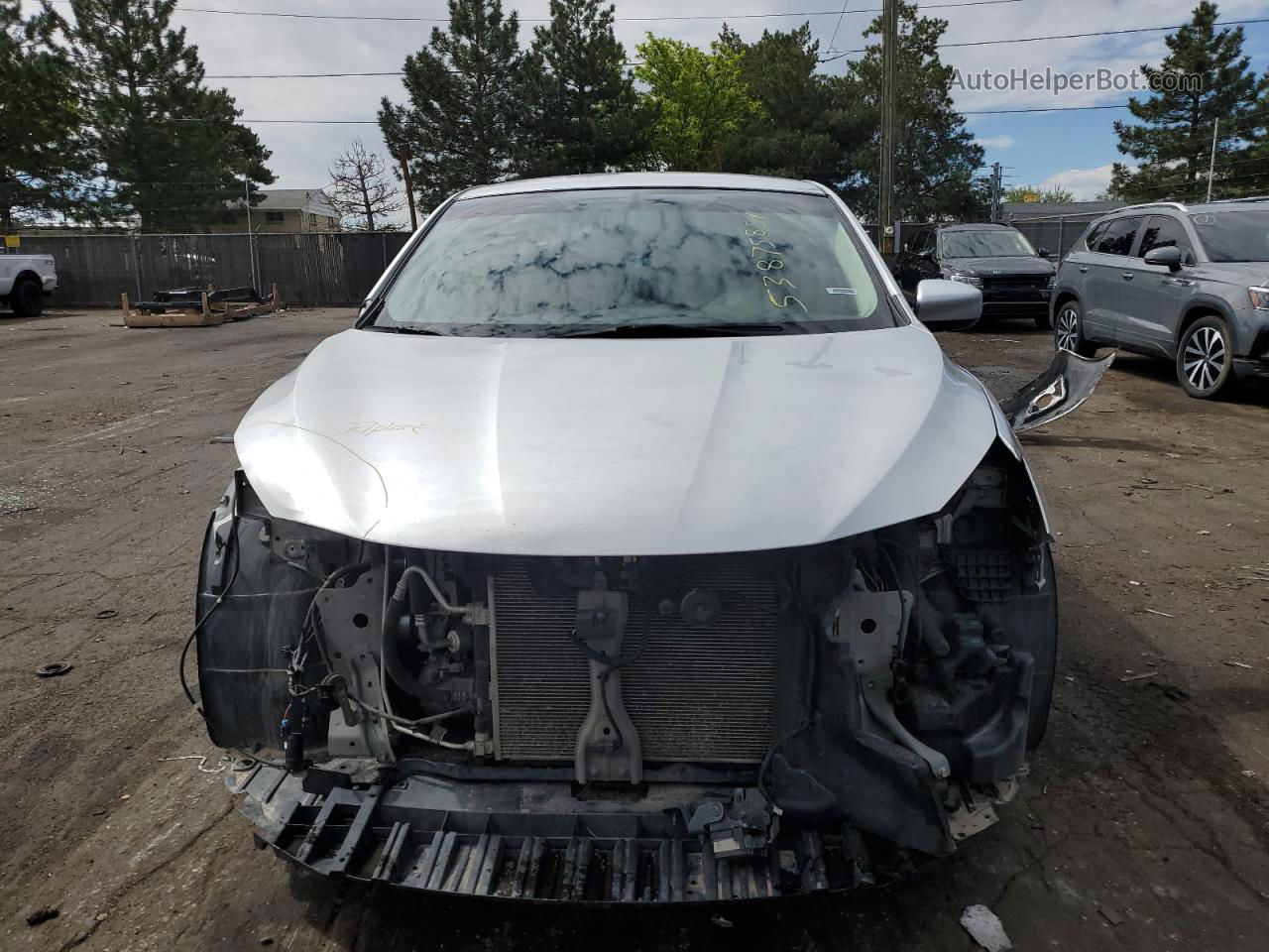 2019 Nissan Sentra S Silver vin: 3N1AB7AP1KY305747