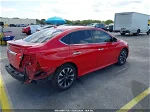 2019 Nissan Sentra Sr Красный vin: 3N1AB7AP1KY307269