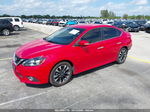 2019 Nissan Sentra Sr Red vin: 3N1AB7AP1KY307269