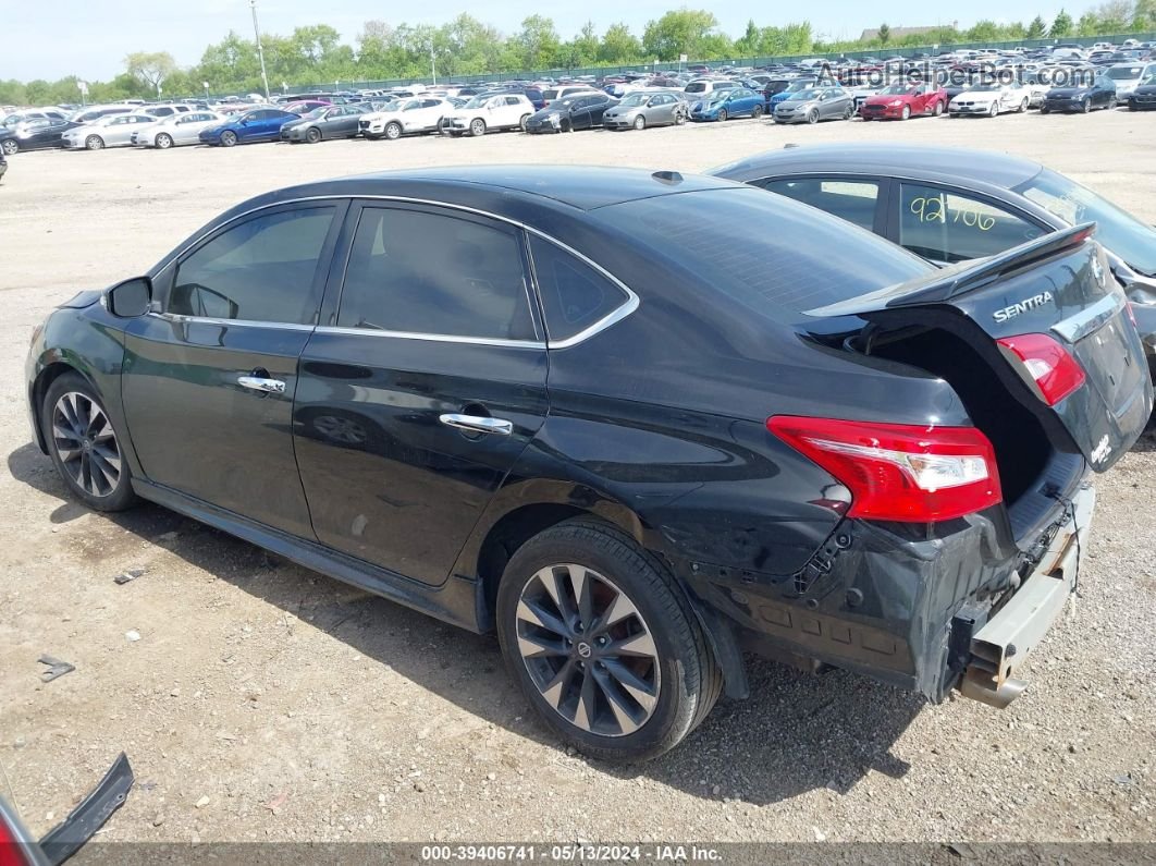 2019 Nissan Sentra Sr Black vin: 3N1AB7AP1KY314030