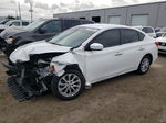 2019 Nissan Sentra S White vin: 3N1AB7AP1KY327148