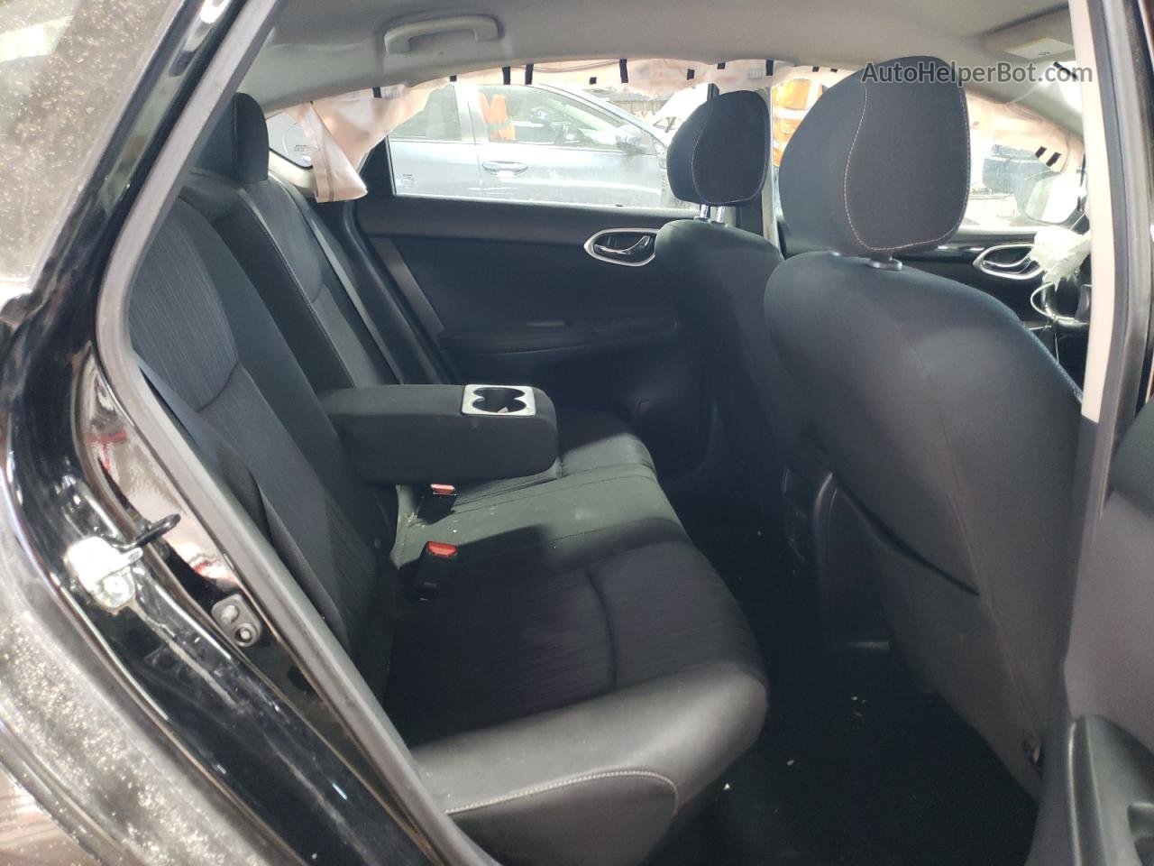 2019 Nissan Sentra S Black vin: 3N1AB7AP1KY334293