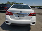 2019 Nissan Sentra S White vin: 3N1AB7AP1KY335797