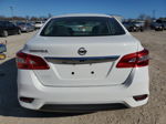 2019 Nissan Sentra S White vin: 3N1AB7AP1KY344855