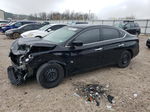 2019 Nissan Sentra S Black vin: 3N1AB7AP1KY374888