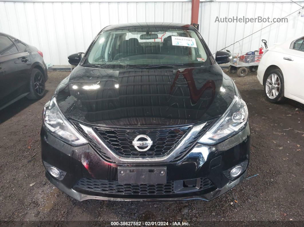 2019 Nissan Sentra Sr Black vin: 3N1AB7AP1KY379895