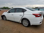 2019 Nissan Sentra S White vin: 3N1AB7AP1KY394185