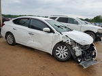 2019 Nissan Sentra S White vin: 3N1AB7AP1KY394185