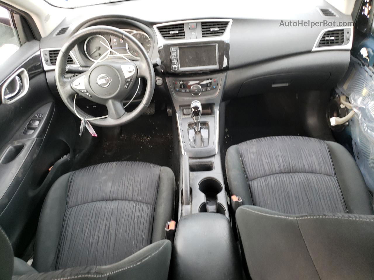 2019 Nissan Sentra S Синий vin: 3N1AB7AP1KY419683