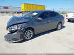 2019 Nissan Sentra Sv Gray vin: 3N1AB7AP1KY426438