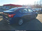 2019 Nissan Sentra Sv Синий vin: 3N1AB7AP1KY429369