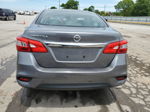 2019 Nissan Sentra S Gray vin: 3N1AB7AP1KY436662