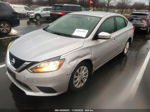 2019 Nissan Sentra Sv Silver vin: 3N1AB7AP1KY440260