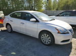 2014 Nissan Sentra S Белый vin: 3N1AB7AP2EL638198