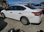 2014 Nissan Sentra S Белый vin: 3N1AB7AP2EL638198